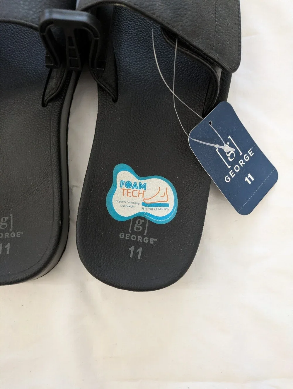 George Men's Comfort Slide Sandals